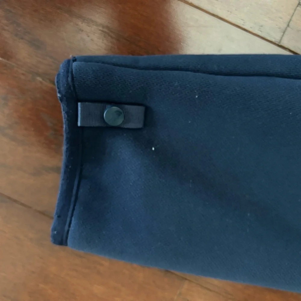 The North Face Men’s FleeceJacket Navy Blue Sz Large Full Zip Zipped Pockets